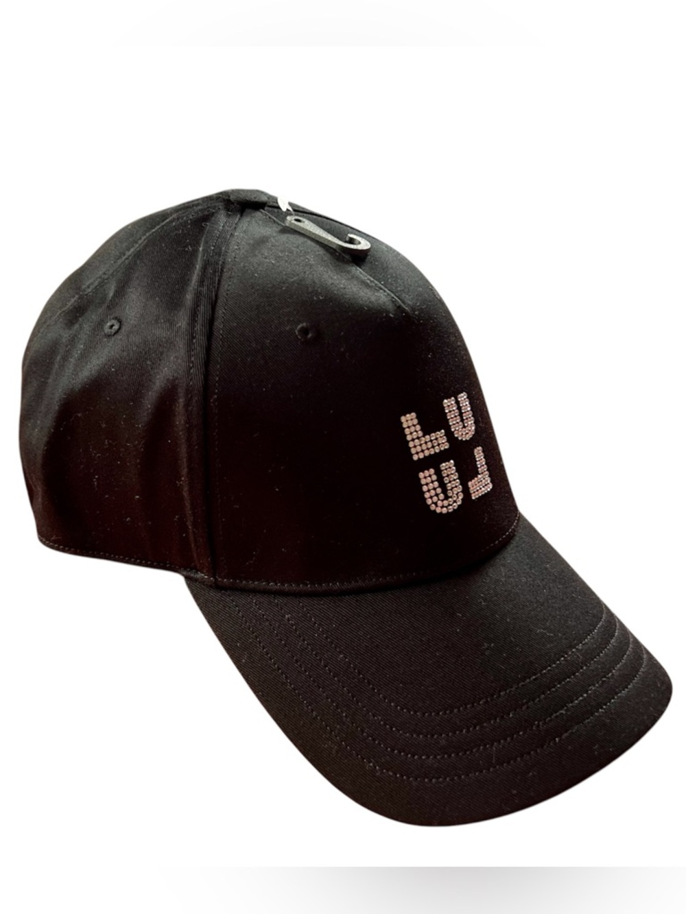 NWT - lululemon athletica Black Jeweled Baseball Cap w/ Rhinestones - Size L/XL - Picture 2 of 4